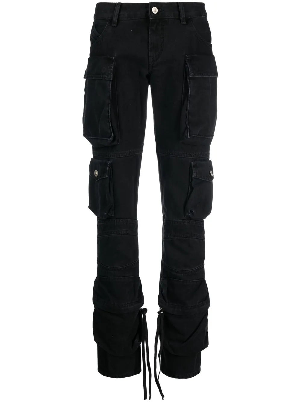 Mid-Rise Straight-Leg Jeans