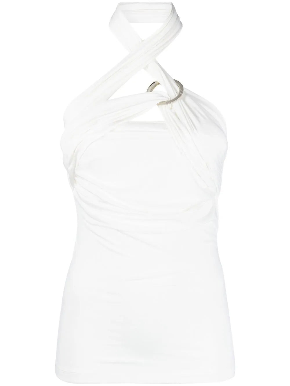 Draped Halterneck Top