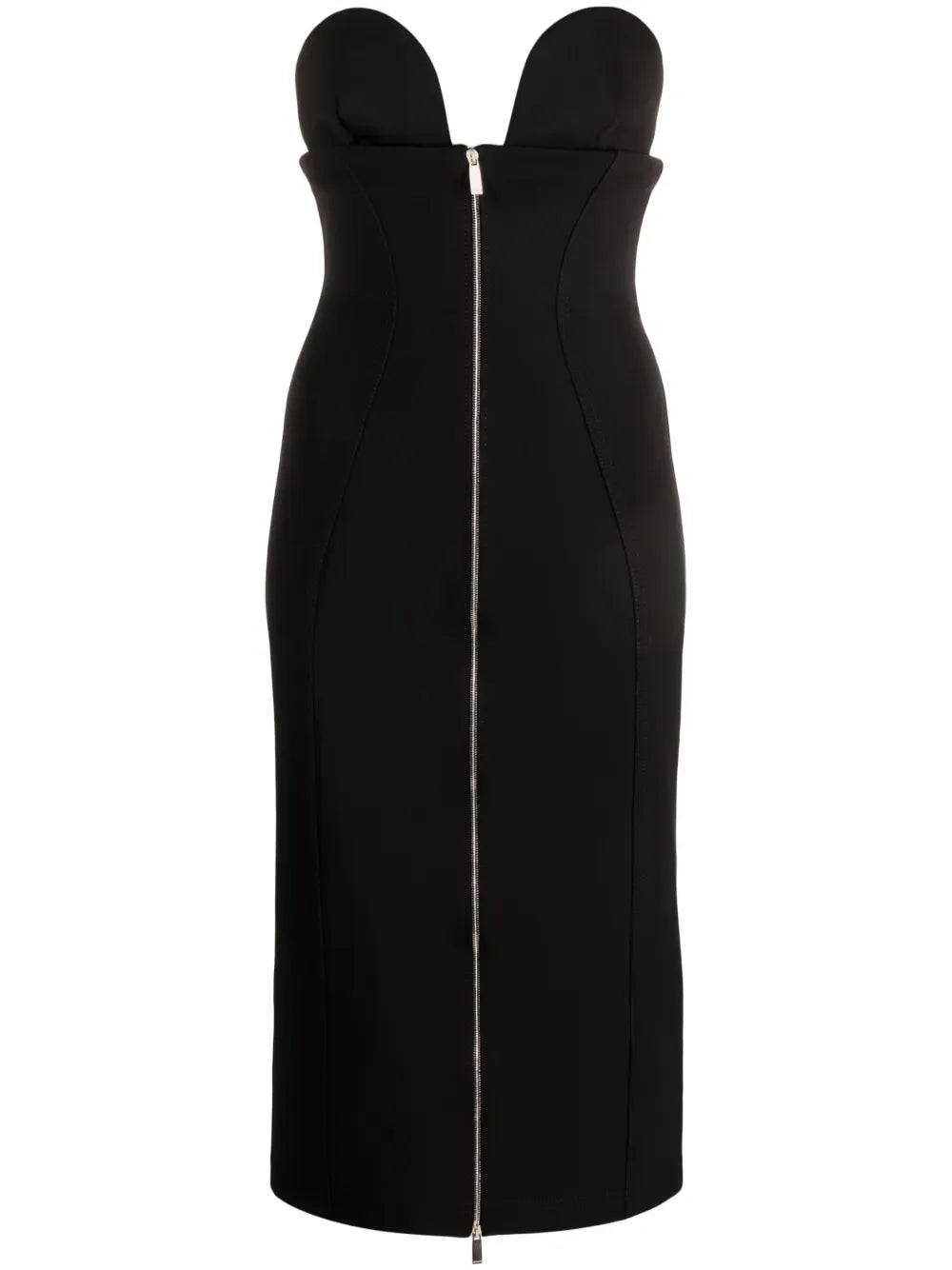 Strapless Midi Dress