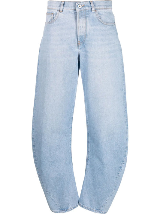 Bleach Twist Banana Jeans