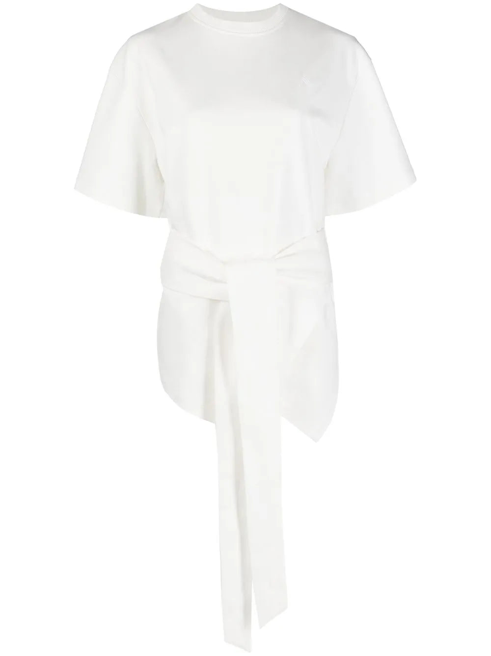 Tie-Front Short-Sleeve T-Shirt