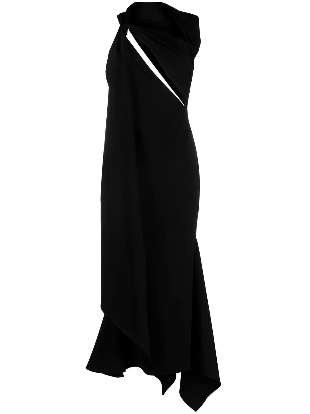 Cut-Out Midi Dress