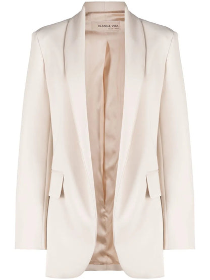 Open-Front Blazer