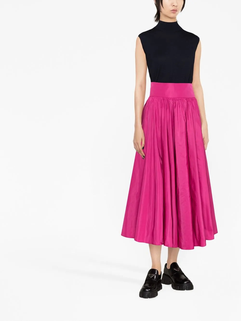 Grevillea Pleated Maxi Skirt