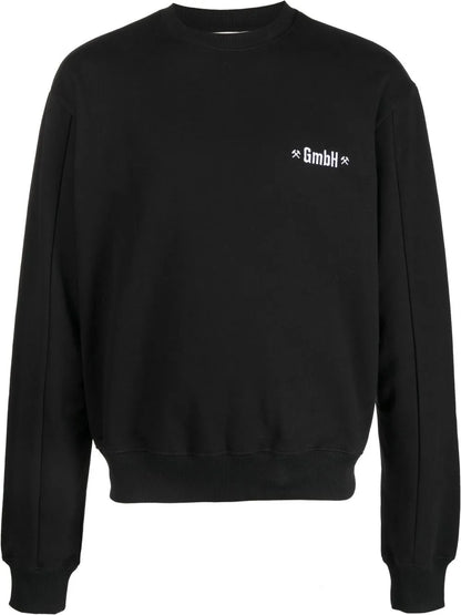 Logo-Embroidered Crew-Neck Sweatshirt