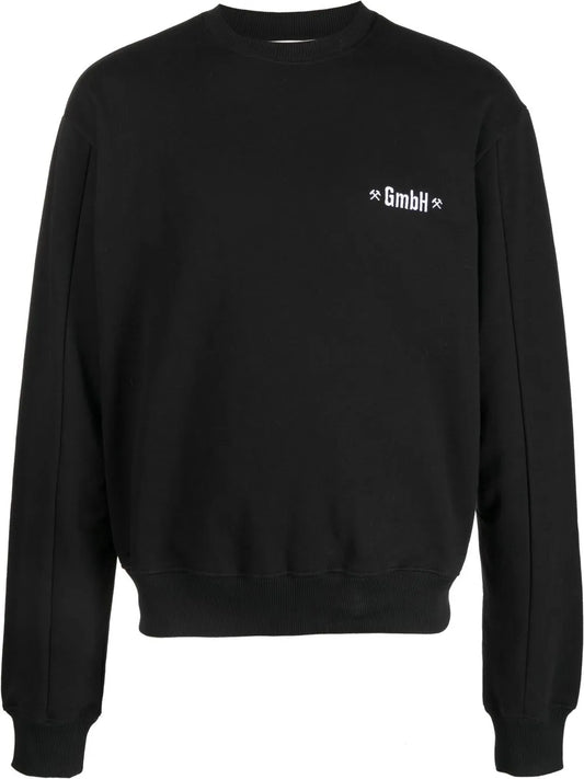Logo-Embroidered Crew-Neck Sweatshirt