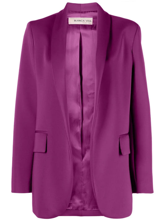 Open-Front Blazer