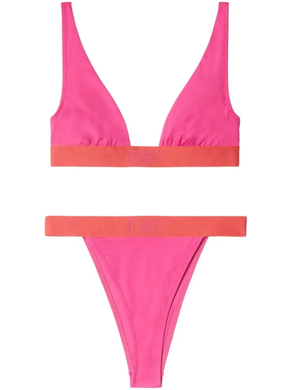 Condenced Two-Tone Bikini