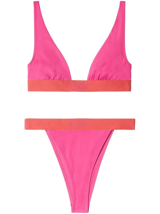 Condenced Two-Tone Bikini