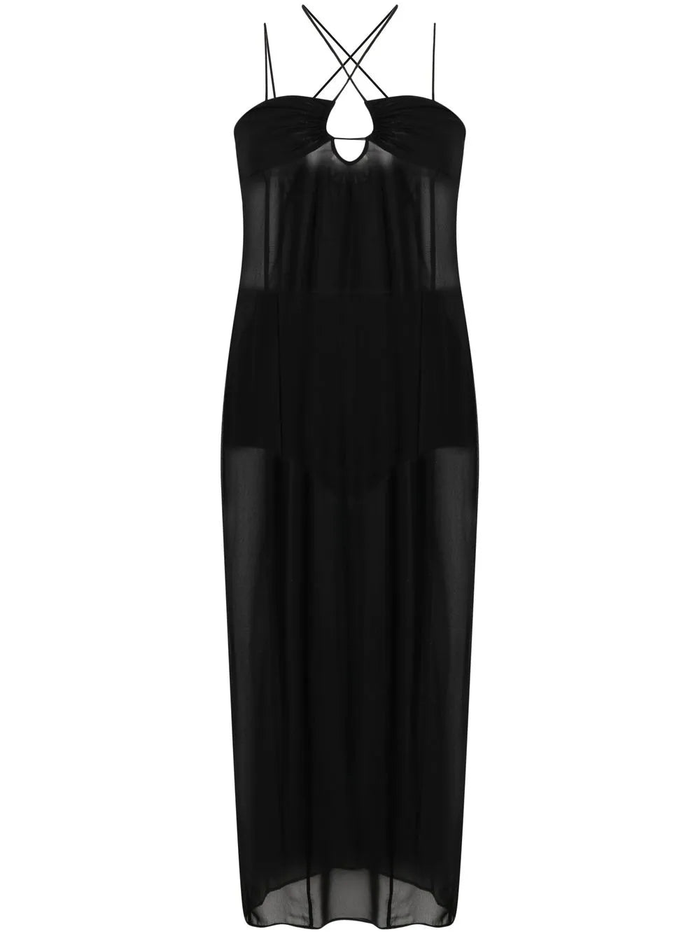Abito Sottoveste Midi Dress