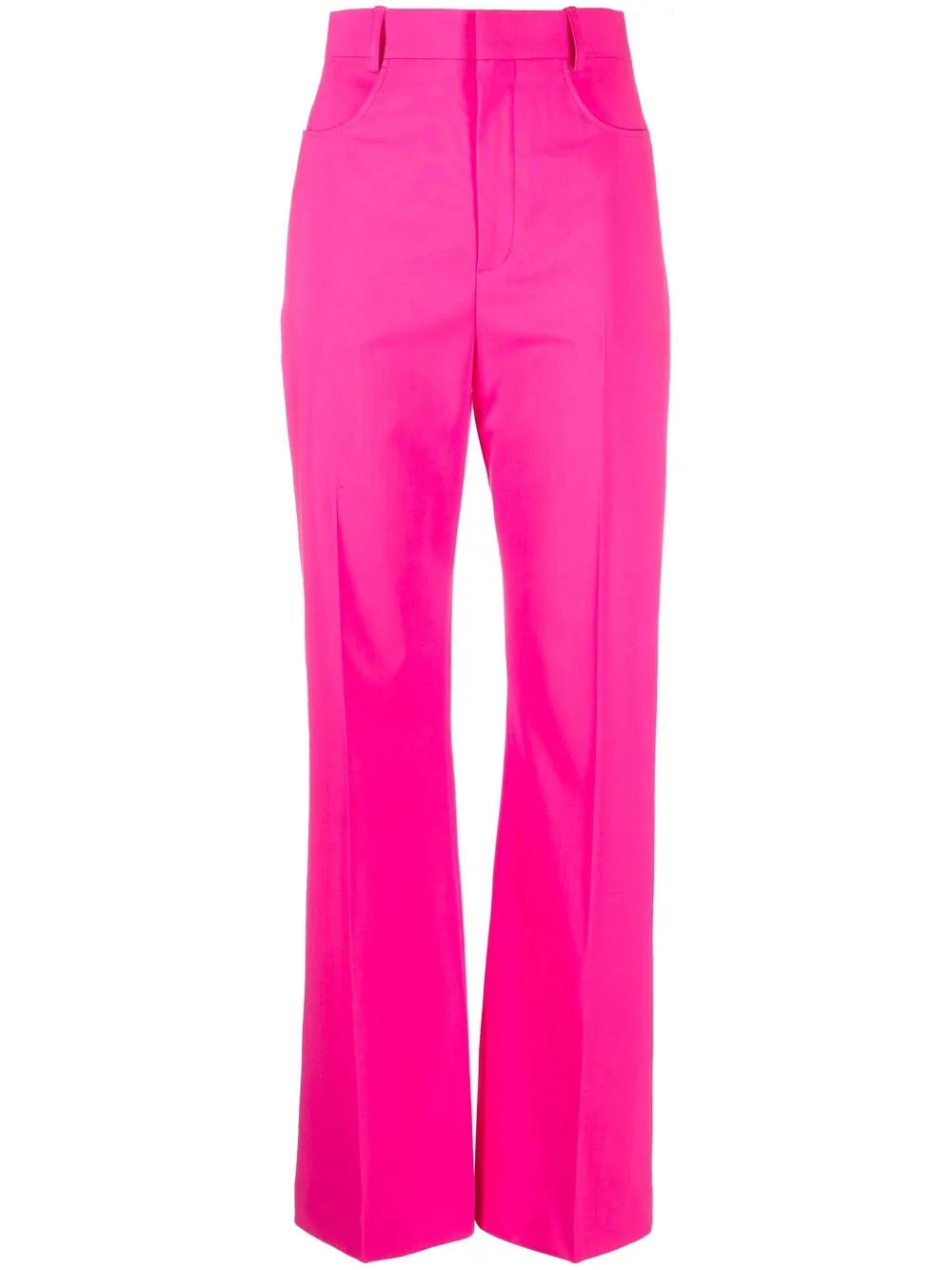 Sauge High-Waisted Flared Trousers