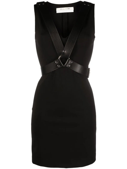 Harness Sleeveless Minidress