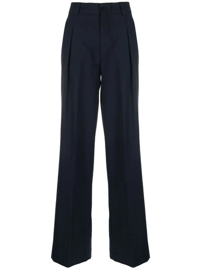 Brooks Wide-Leg Trousers