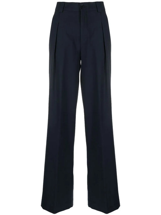 Brooks Wide-Leg Trousers