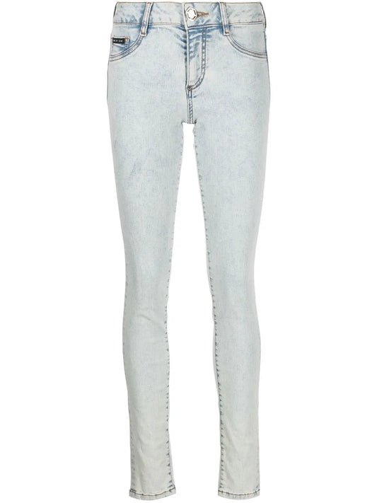 High-Rise Skinny-Cut Jeans