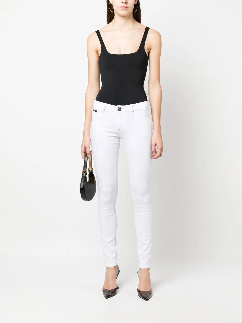 High-Rise Skinny-Cut Jeans