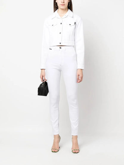High-Rise Skinny-Cut Jeans