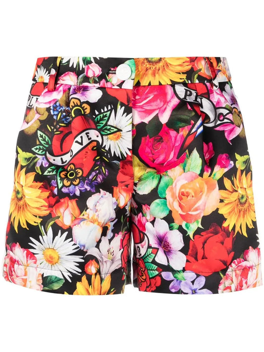Love Flowers Floral-Print Shorts