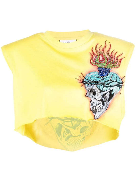Love Tattoo Cropped T-Shirt