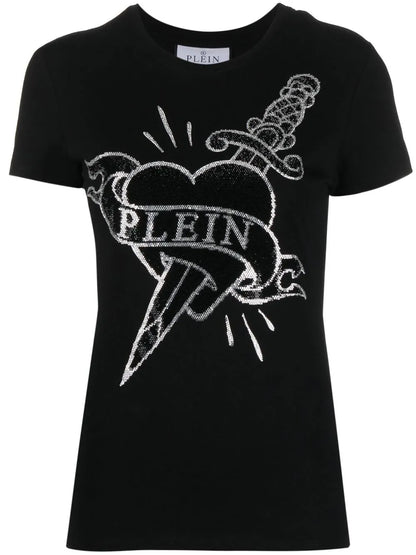 Logo-Embellishment T-Shirt