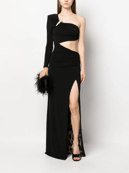 Cut-Out Long Dress