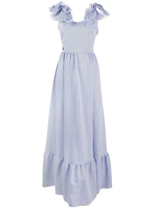 Ruffle Detail Maxi Dress