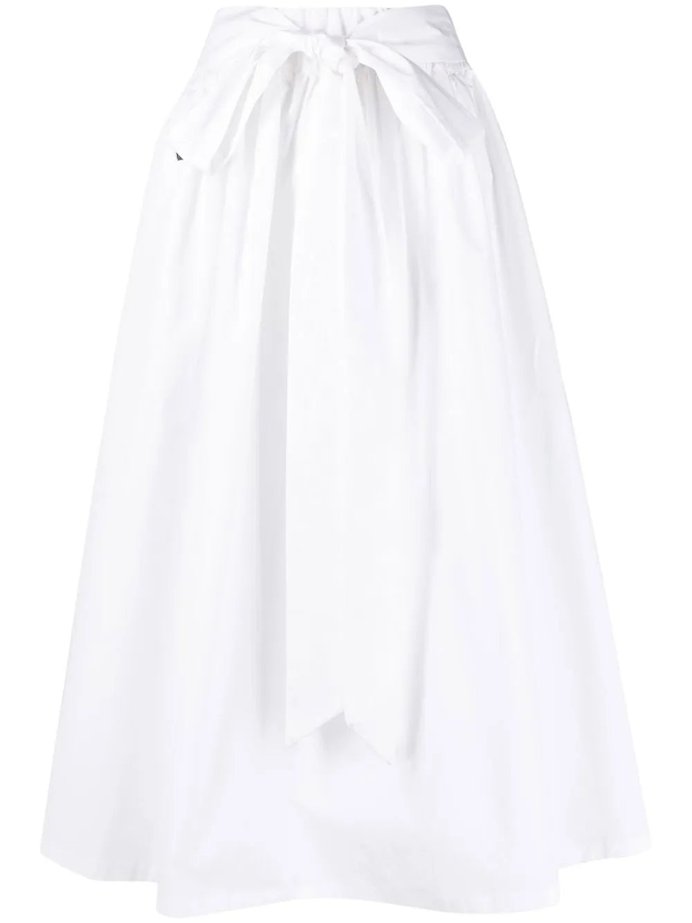 Bow Detail A-Line Skirt