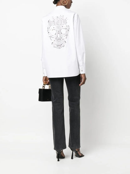 Crystal Skull Long-Sleeve Shirt