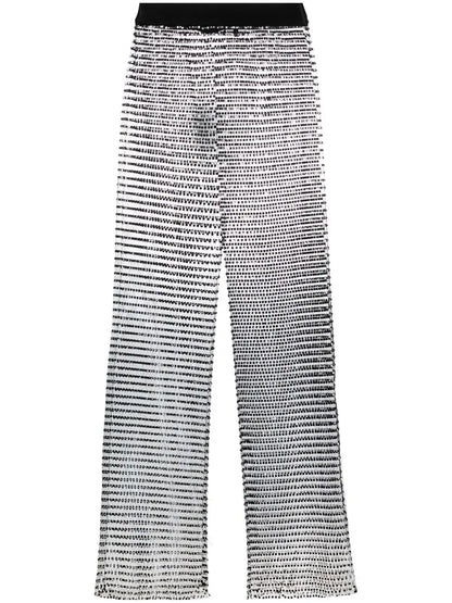 Crystal-Embellished Trousers