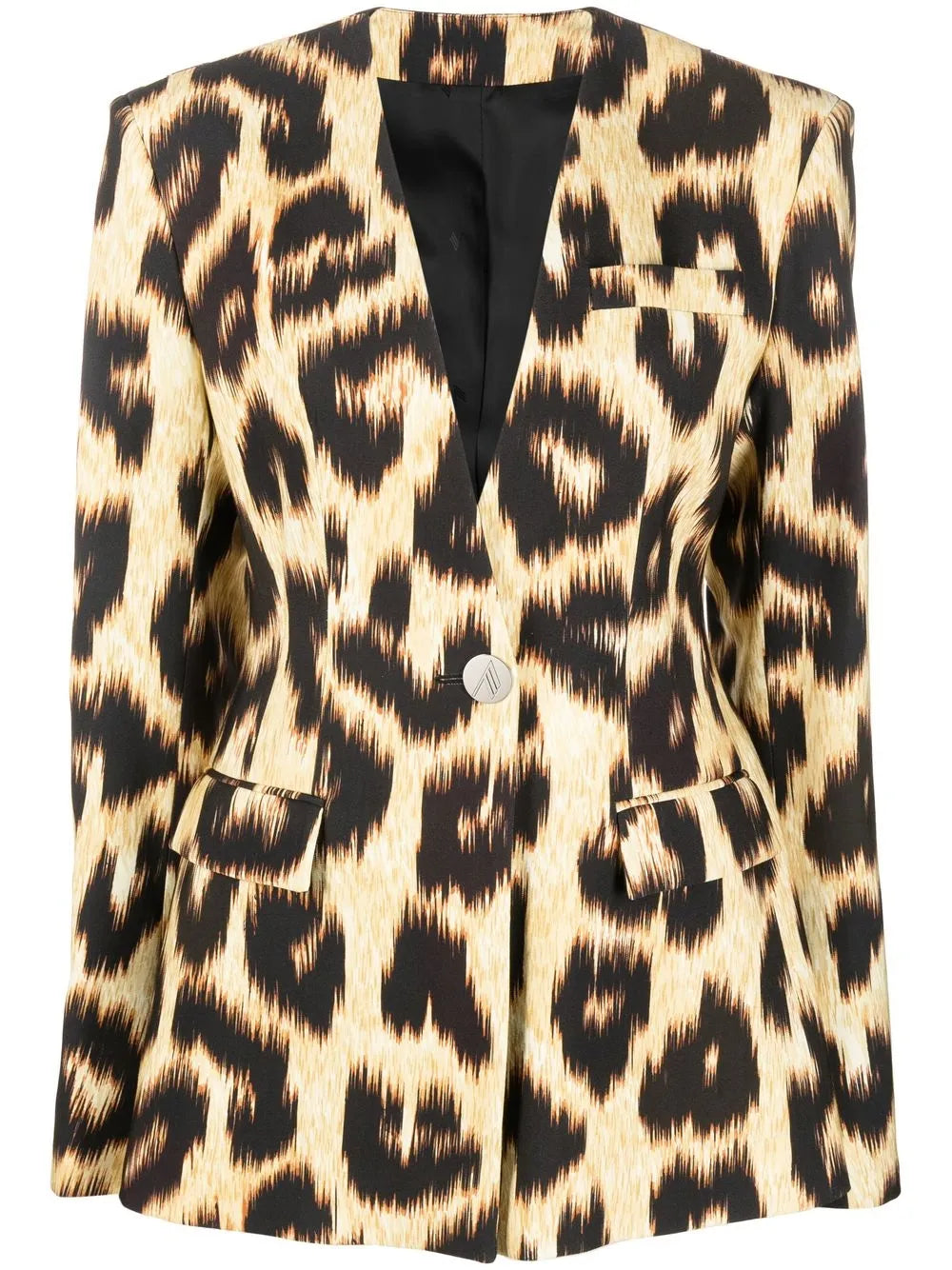 Louise Leopard-Print Blazer