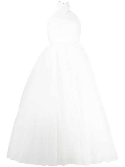 Halterneck Tulle Dress