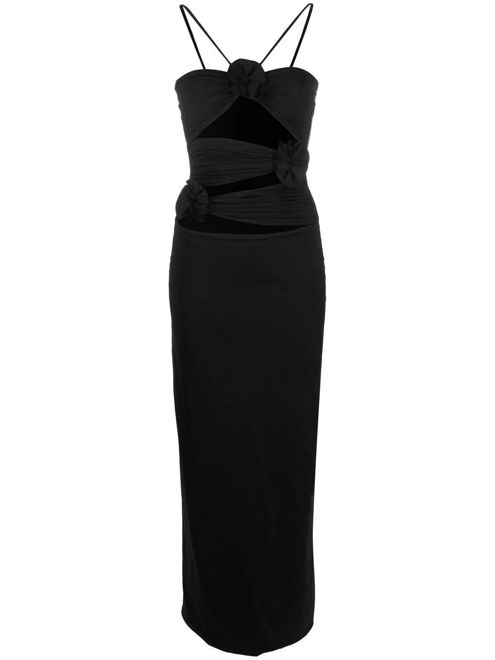Cut-Out Midi Dress