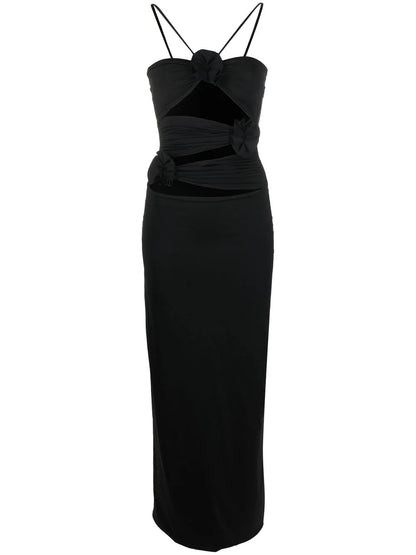 Cut-Out Midi Dress