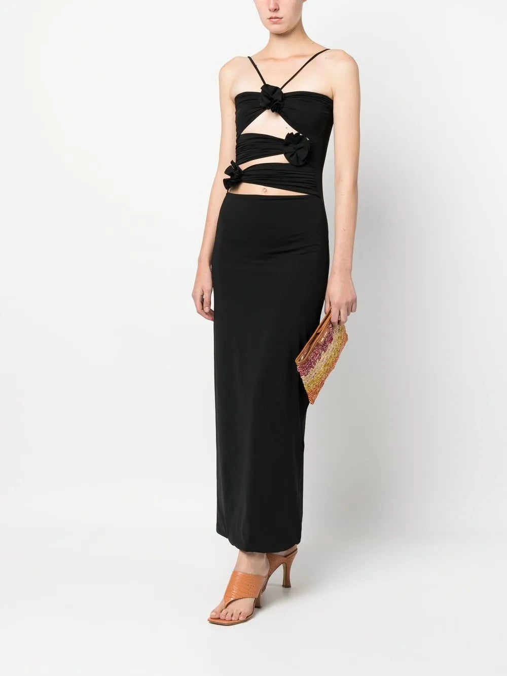 Cut-Out Midi Dress