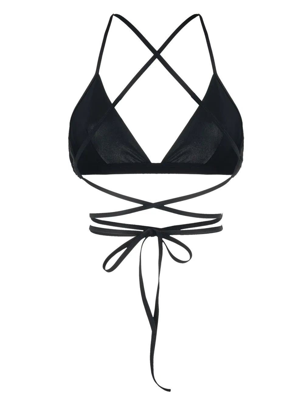 Solange Crossover-Strap Bikini Top