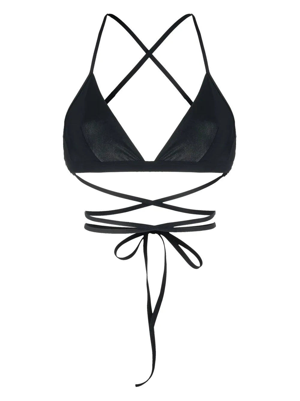 Solange Crossover-Strap Bikini Top