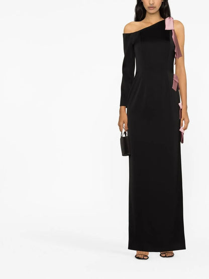 Sadie Bow-Embellished Gown