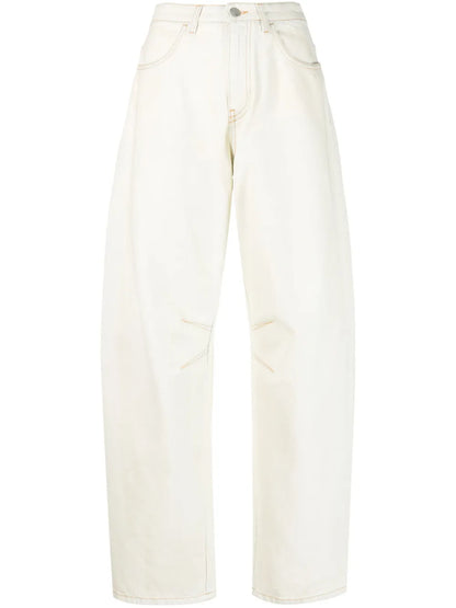 Tapered High-Waisted Jeans