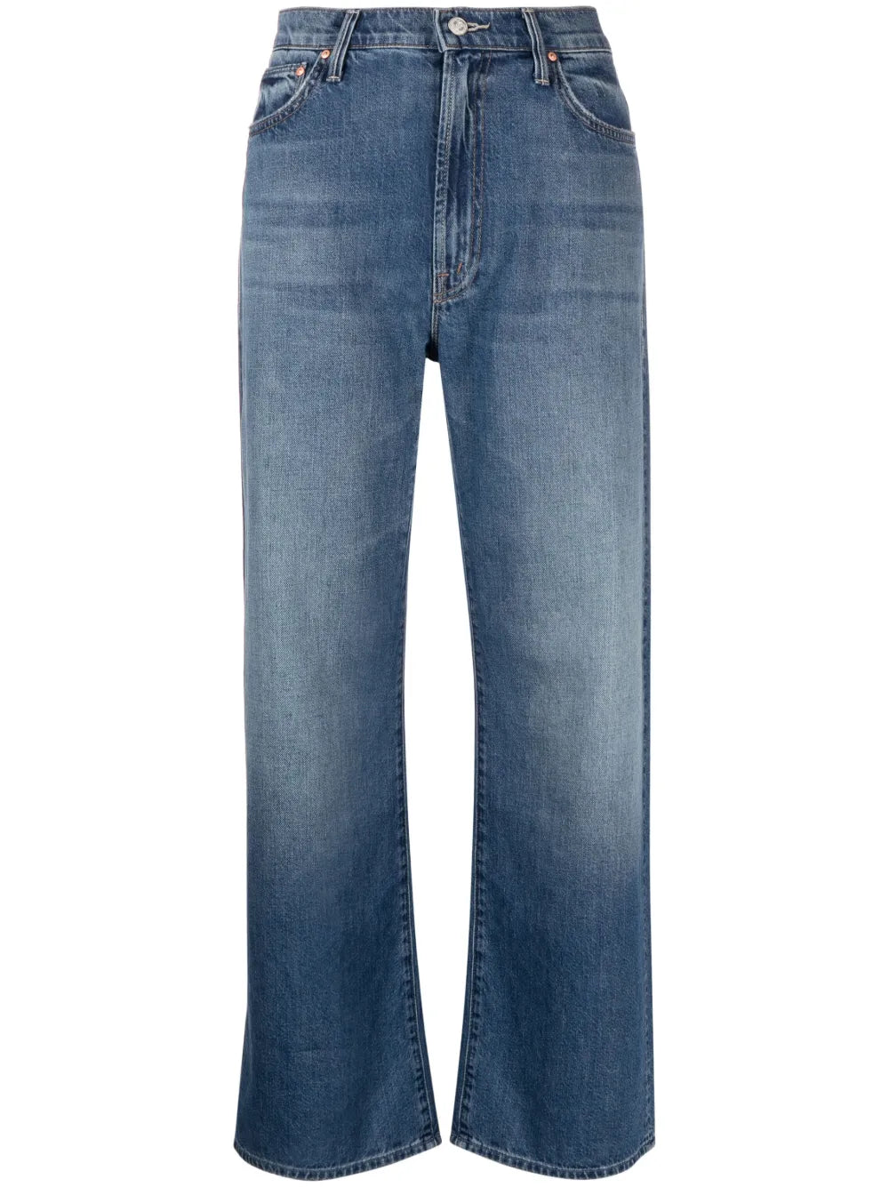 The Dodger Ankle Cropped Straight-Leg Jeans