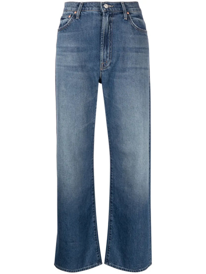 The Dodger Ankle Cropped Straight-Leg Jeans