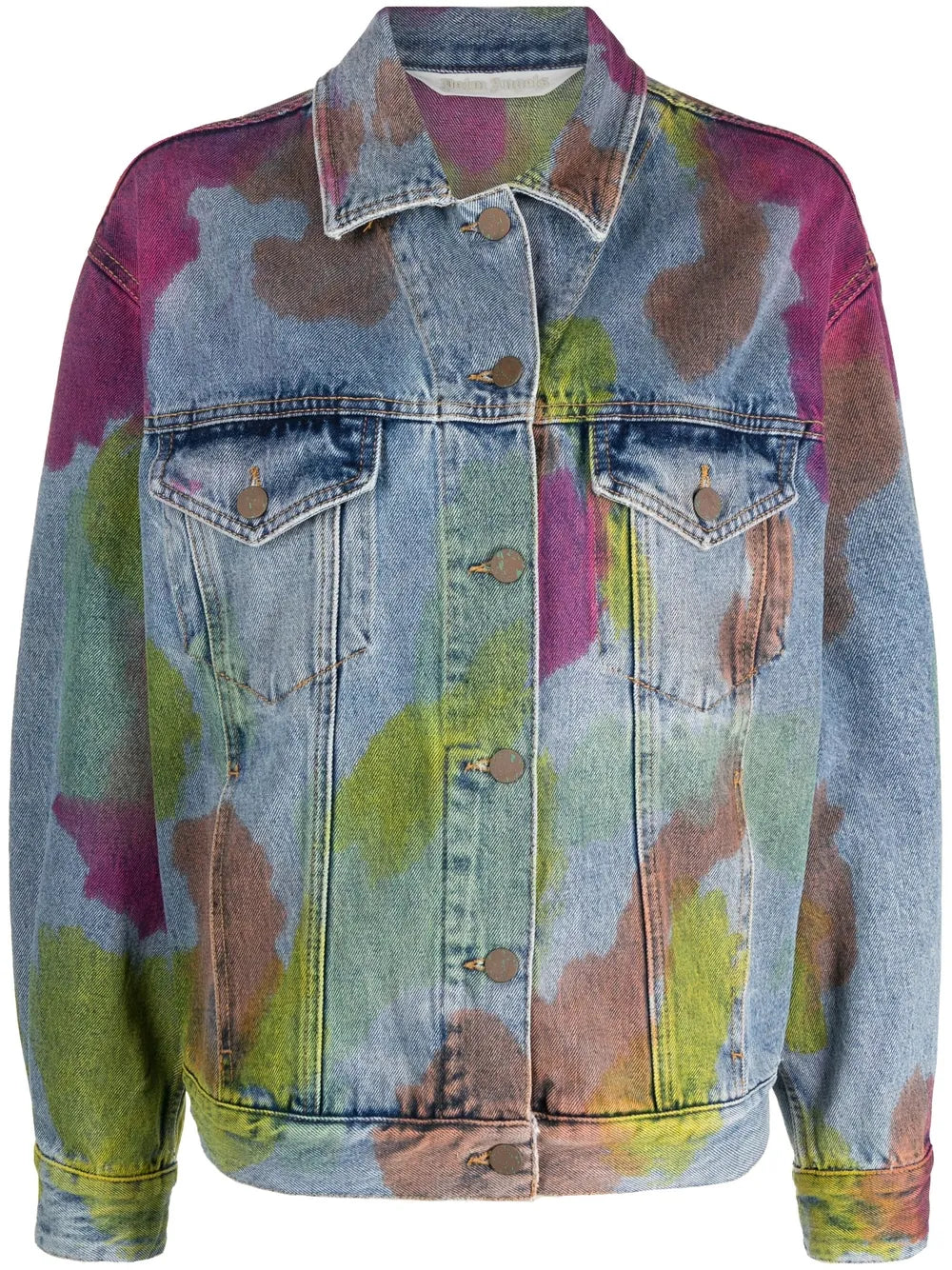 Tie-Dye Denim Jacket