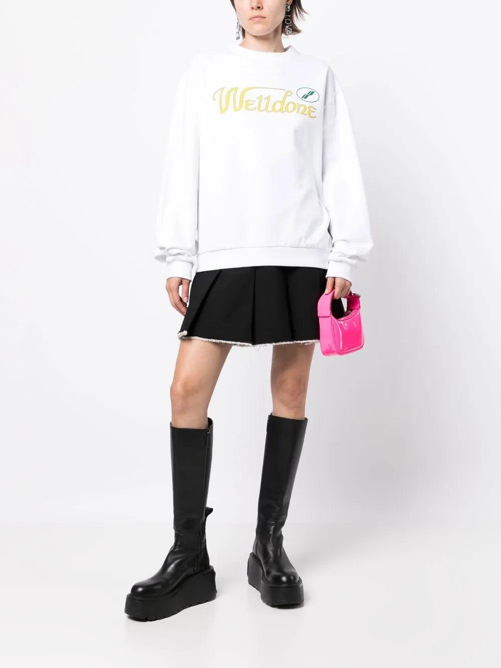 Logo-Print Cotton Hoodie