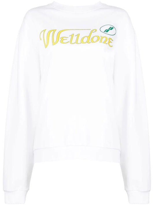 Logo-Print Cotton Hoodie