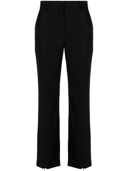 High-Waisted Tailored Trousers