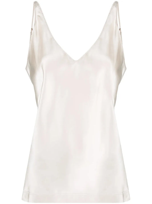 V-Neck Satin Camisole