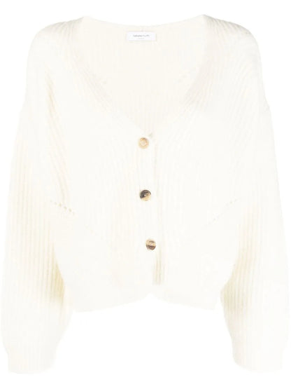 V-Neck Knitted Cardigan