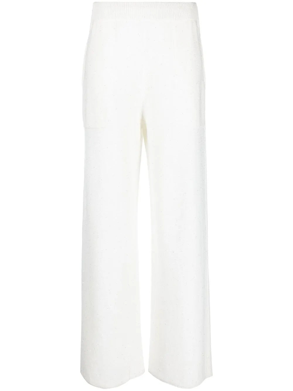 Knitted Straight-Leg Trousers