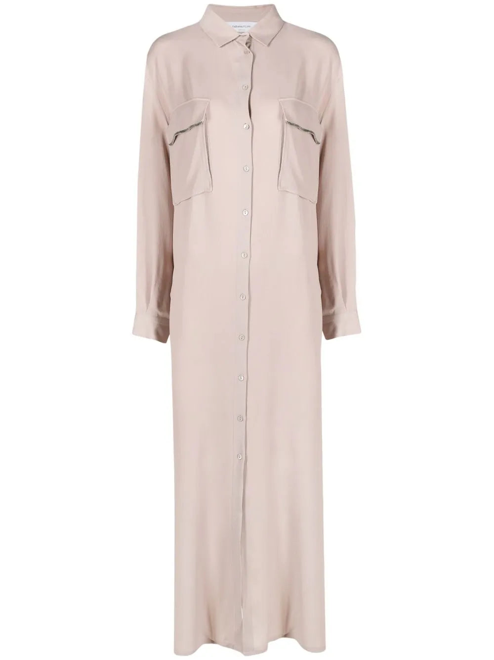 Side-Slits Shirt Dress