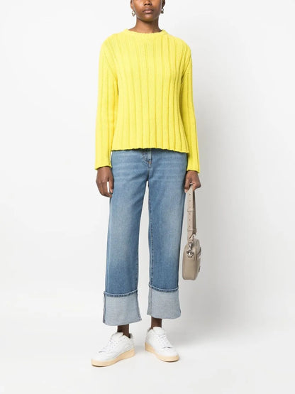 Crew-Neck Cashmere Jumper