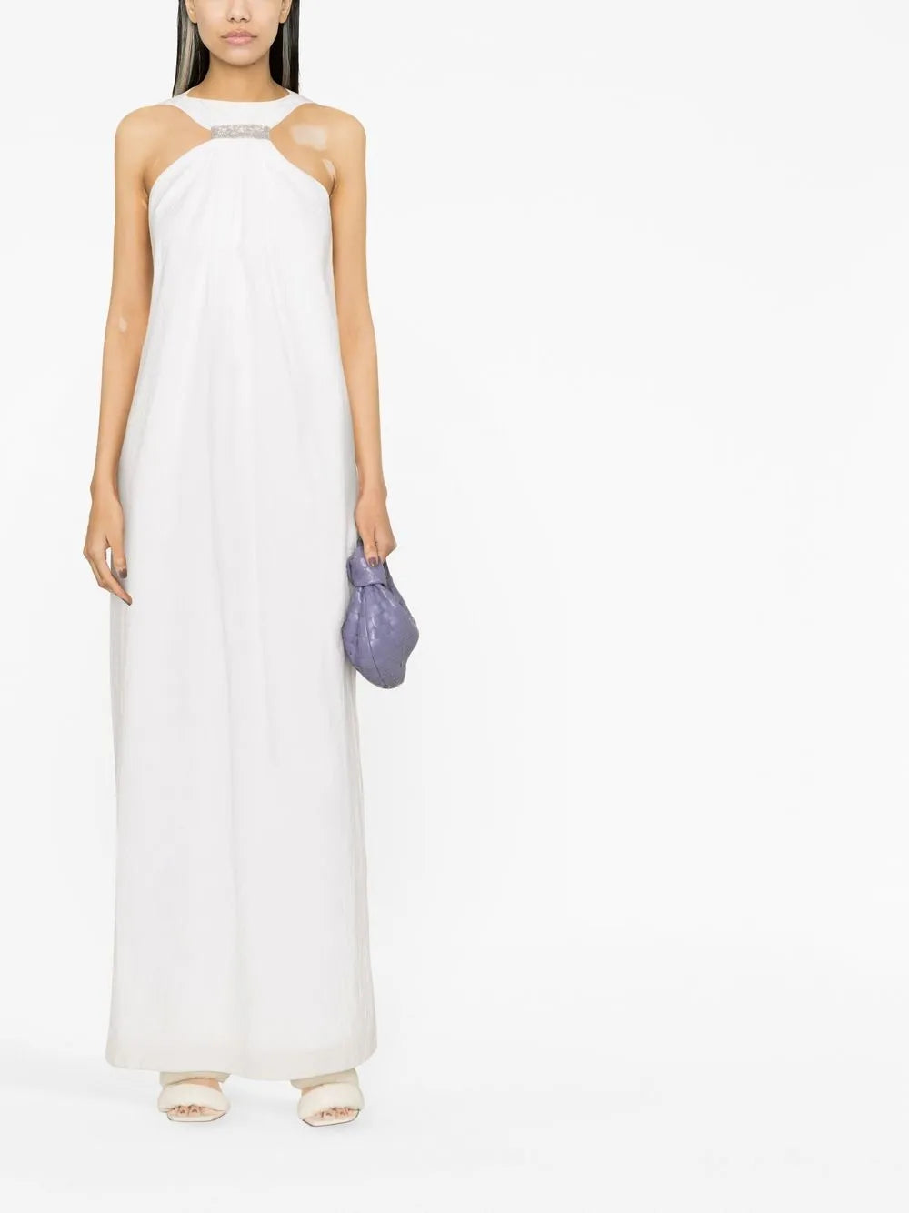 Halterneck Cotton Gown